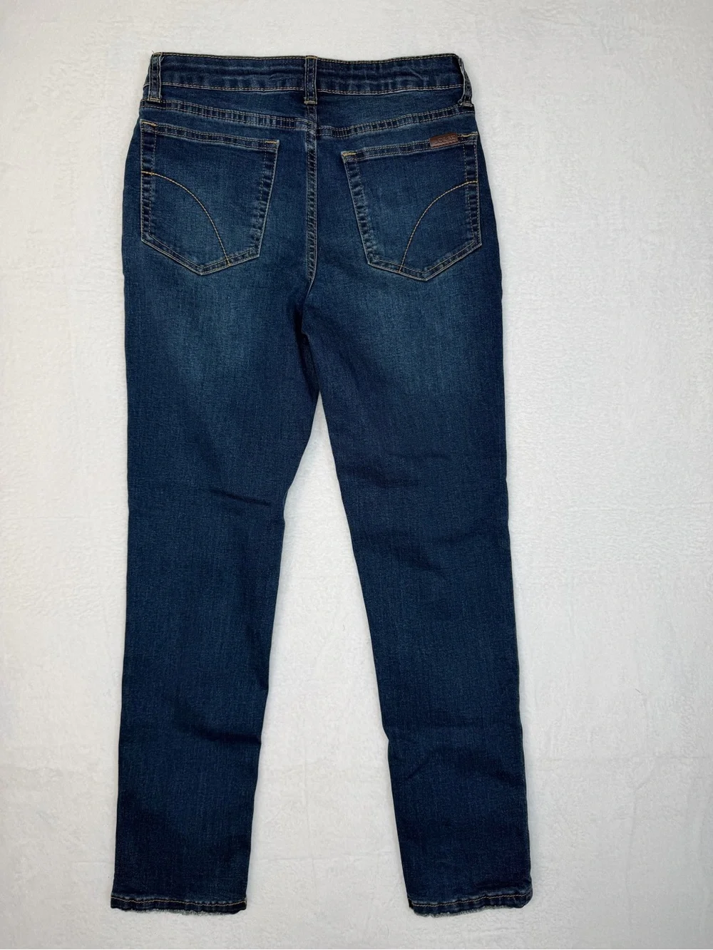 Dark Wash Slim Straight Jeans - Blue Girls Youth Size 12